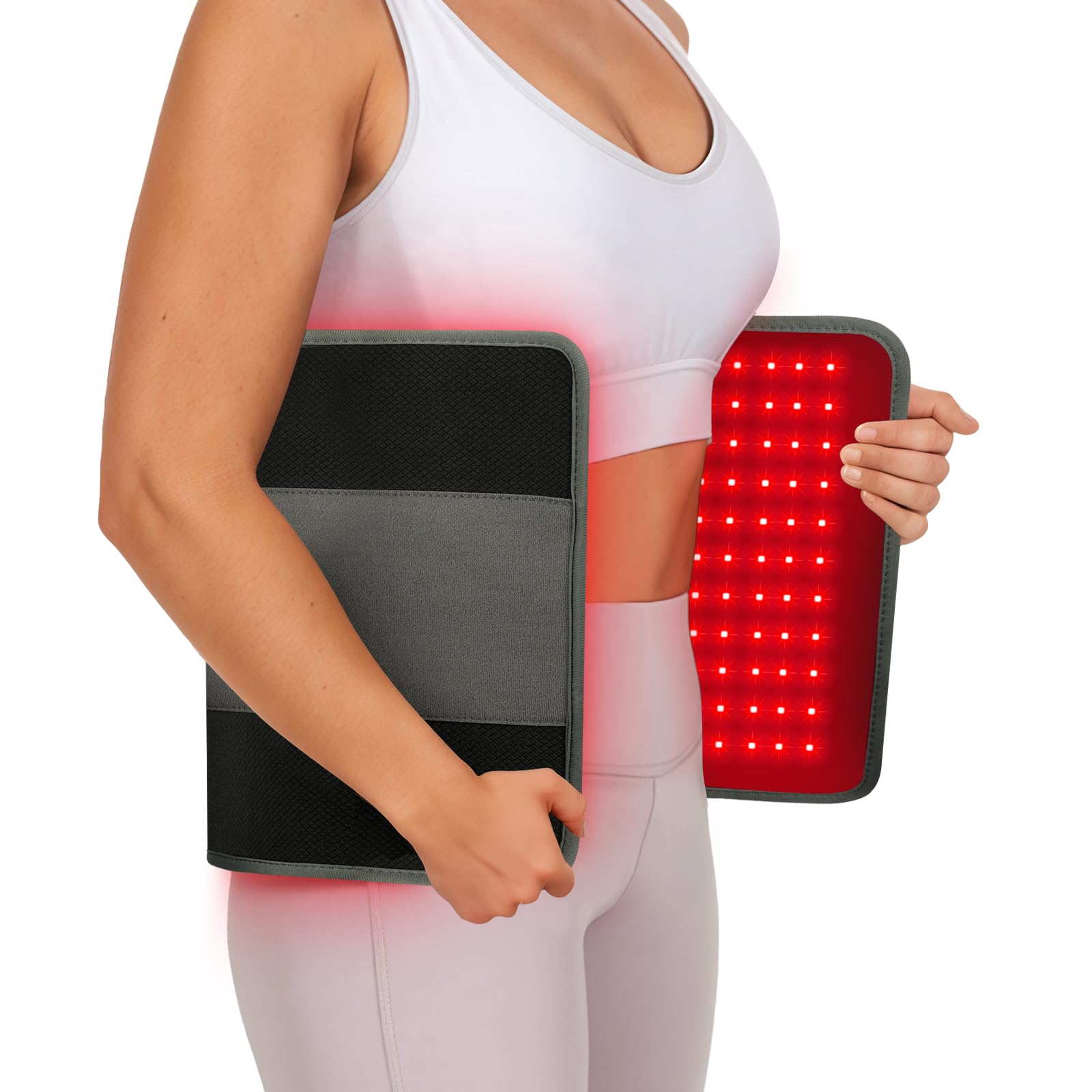 Comfytemp 41.5'' x 26'' Red Light Therapy Mat for Body, FSA Eligible HSA Near Infrared Light Therapy Pad with 560 LEDs, 660nm & 850nm Light Blanket for Back Belly Knee Waist Leg Joint Muscle, 96W