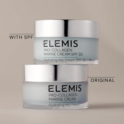 ELEMIS Pro-Collagen Marine Cream SPF 30, Lightweight Anti-Wrinkle Daily Facial Moisturizer