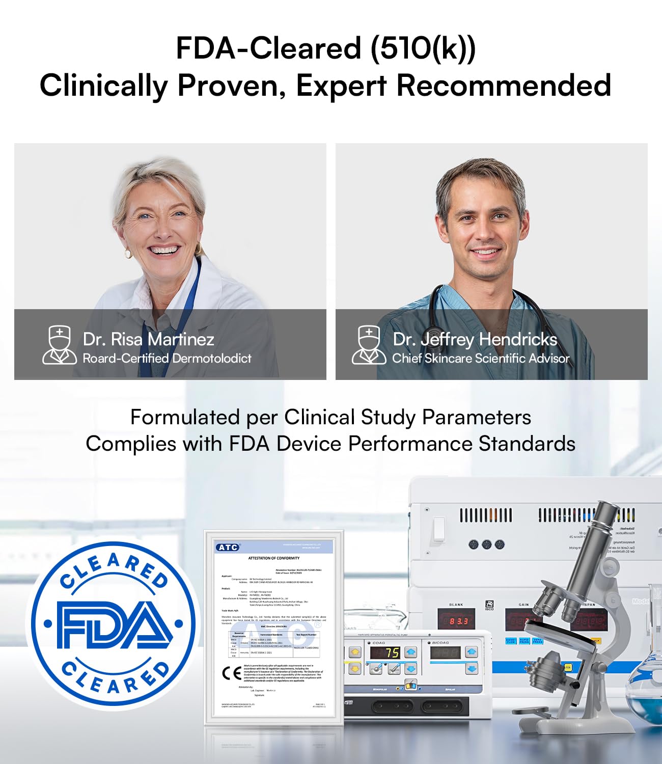 Red Light Therapy Mask for Face & Neck – 4 Light Modes with 850nm NIR, Red, Yellow & Blue LED Light Therapy, 2600mAh Rechargeable LED Face Mask for Anti-Aging, Skin Firming & Radiant Glow at Home