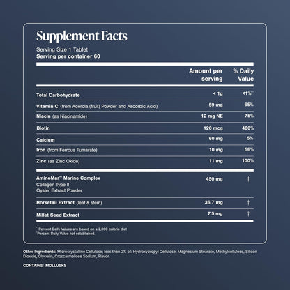 Viviscal Hair Growth Supplements for Women, Thicker Fuller Hair Support for Thinning Hair and Hair Loss, with Biotin and Marine Collagen, Drug-Free, 180 Tablets, 90-Day Supply