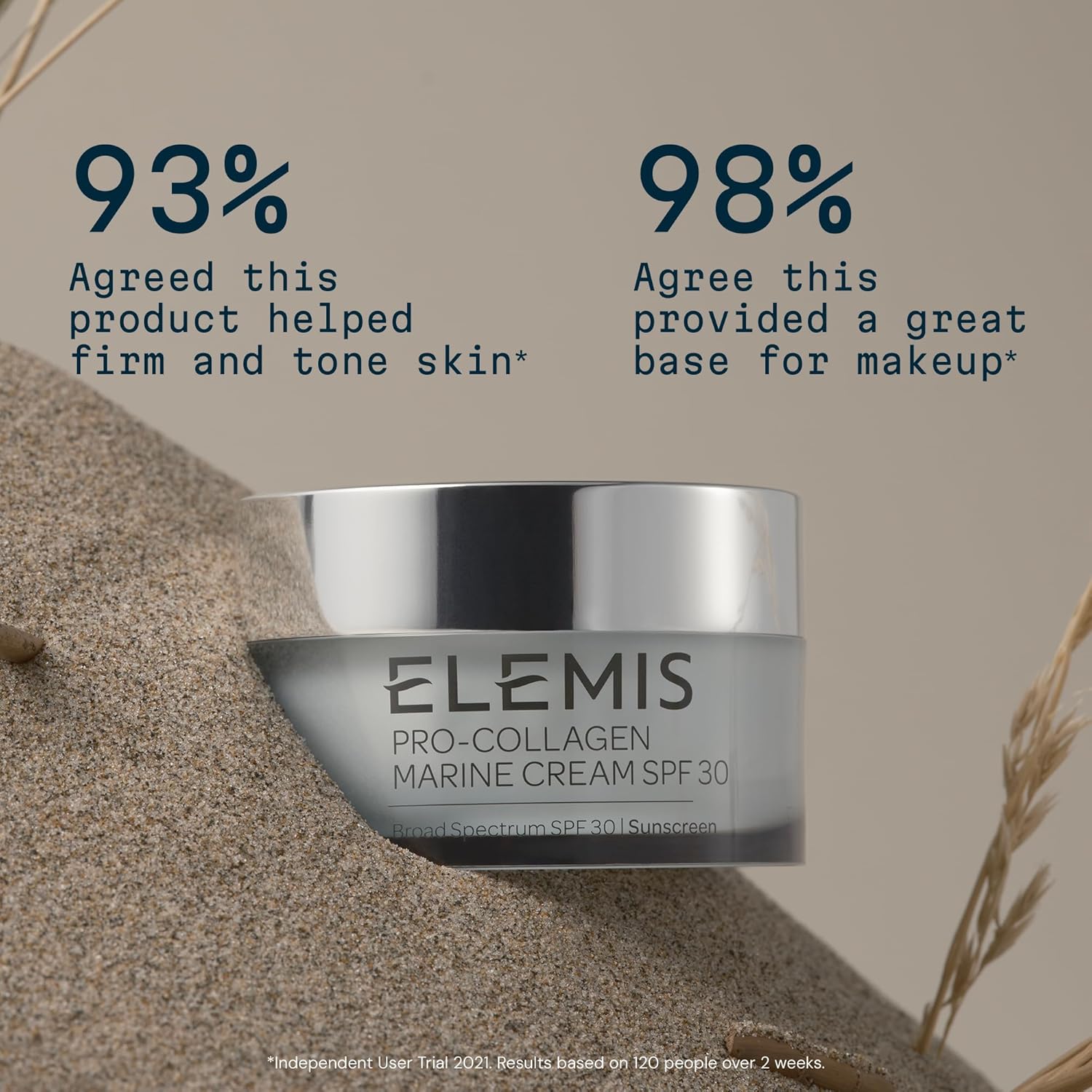 ELEMIS Pro-Collagen Marine Cream SPF 30, Lightweight Anti-Wrinkle Daily Facial Moisturizer